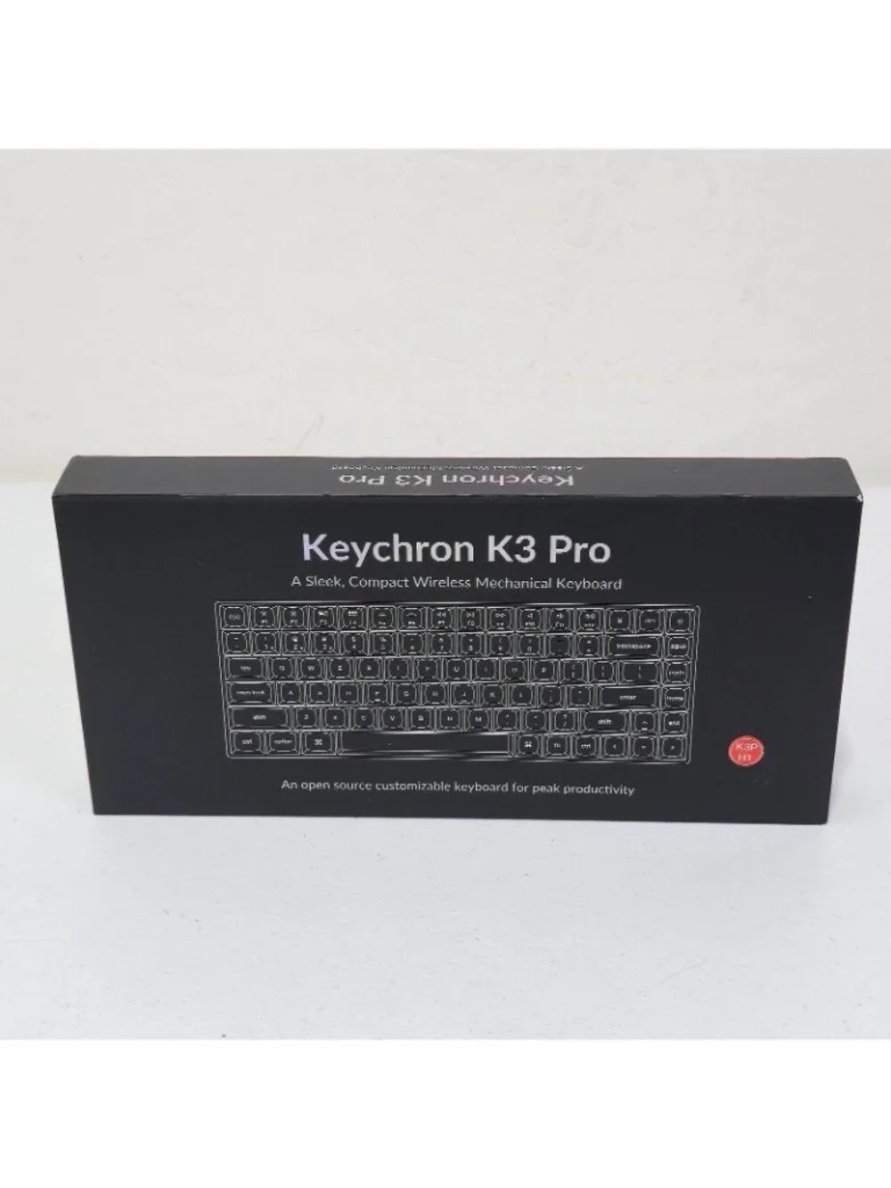 Keychron K3 Pro Compact Wireless Mechanical Keyboard With RBG Backlight Red...